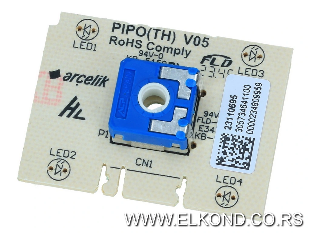 Elektronika potenciometra frižidera BEKO 5734641100
